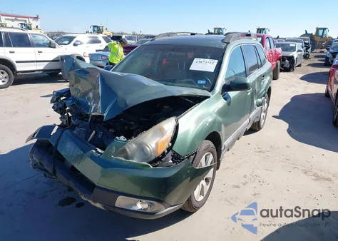 2010 Subaru Outback 2.5I Premium from USA, damaged, VIN 4S4BRCEC8A3377576